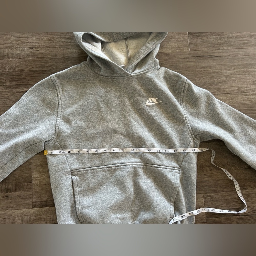 Kids’ Nike Grey Hoodie L - Picture 4 of 7